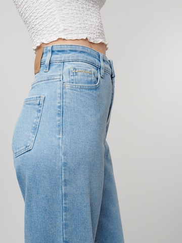 Flared Jeans '6344' di W. Wegener in blu