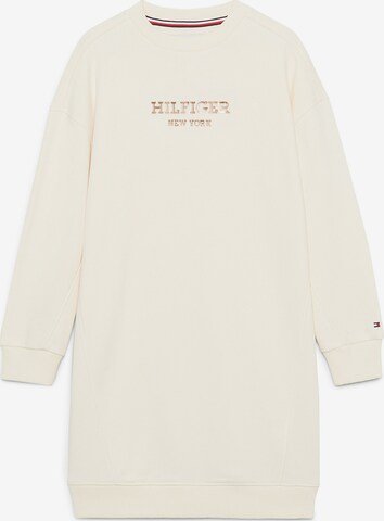 Robe TOMMY HILFIGER en beige : devant