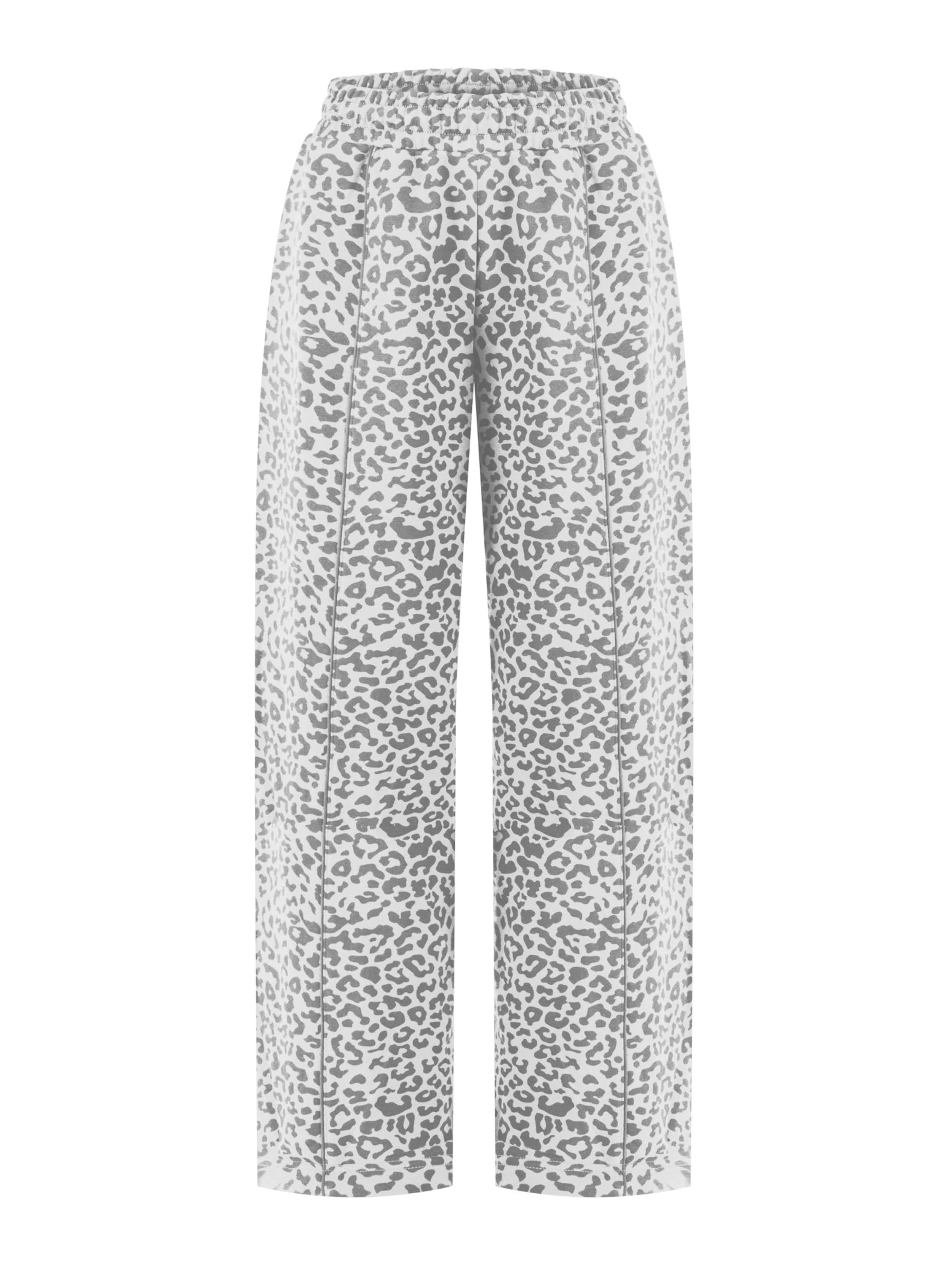 Smilodox Oversize Leo Jogginghose Siara in 34 in grau, Produktansicht