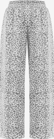 Smilodox Oversize Leo Jogginghose Siara in Grau: Vorderseite