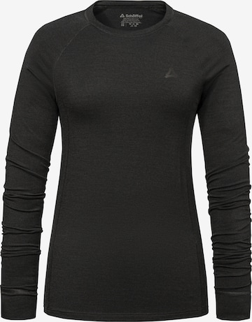 Schöffel Shirt in Schwarz: Vorderseite