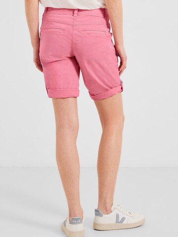 CECIL Slim fit Trousers 'Scarlett' in Pink