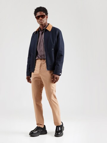 Calvin Klein - Slimfit Pantalón chino en naranja