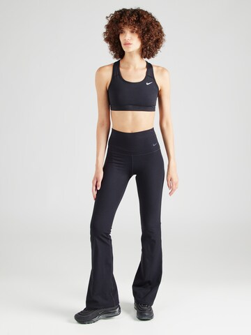 NIKE Flared Sportsbukser 'ZENVY' i sort