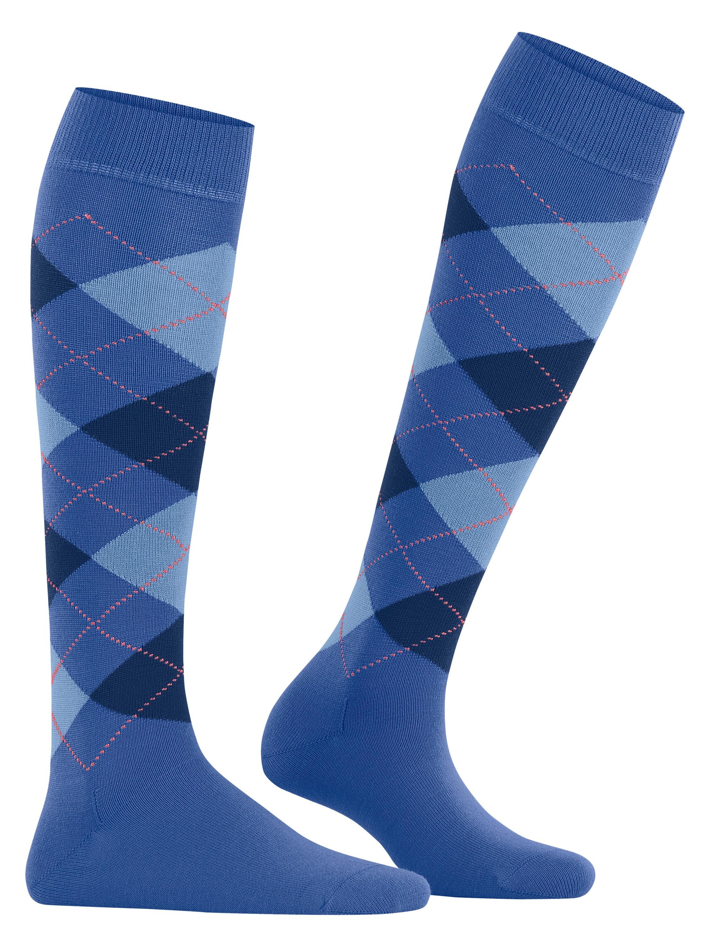 BURLINGTON Overknee Strümpfe 'Marylebone'‌‌‌‌ in Blau