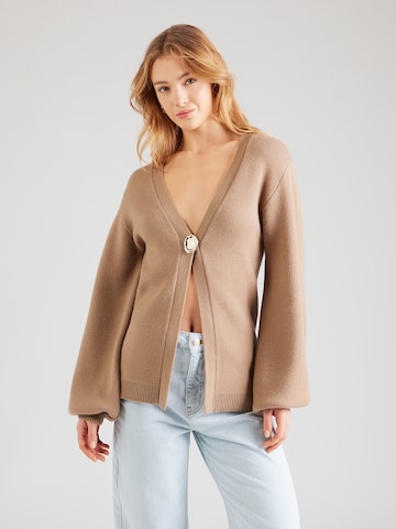 millane - Cárdigan en marrón: frente