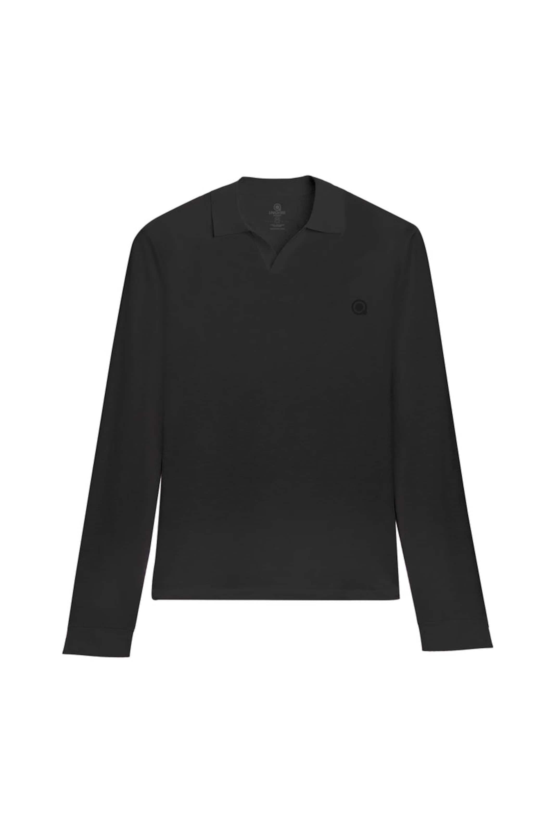 UNIQVIBE Shirt in Black: front