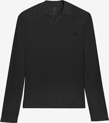 T-Shirt UNIQVIBE en noir : devant