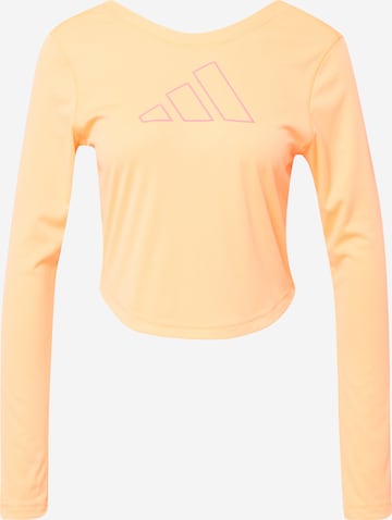 ADIDAS PERFORMANCE Performance Shirt 'Hyperbright ' in Orange: front