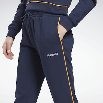 Tapered Pantaloni sport de la Reebok pe albastru