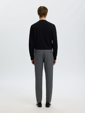 SELECTED Slimfit Hose 'SLHReed' in Grau