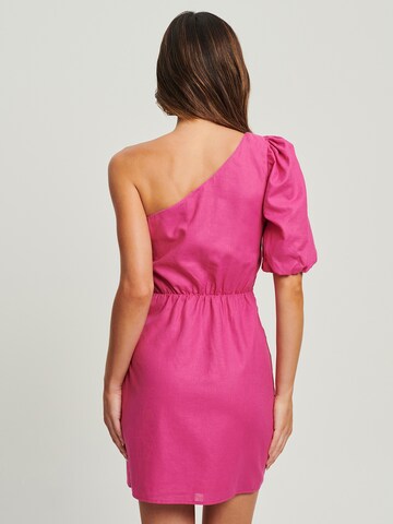 BWLDR Φόρεμα 'CORTNEY' σε ροζ: πίσω