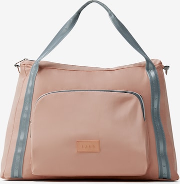 Born Living Yoga Shoulder Bag in Pink: front