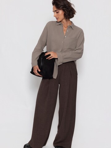 SASSYCLASSY Bluse‌‌‌‌‌‌‌‌‌‌ in Grau