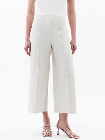 Loosefit Pantalon à plis OXXO en blanc