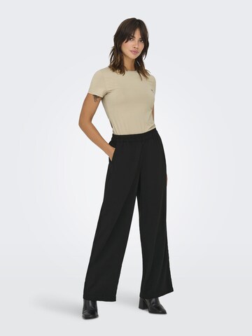 ONLY Loose fit Trousers 'ONLAris' in Black
