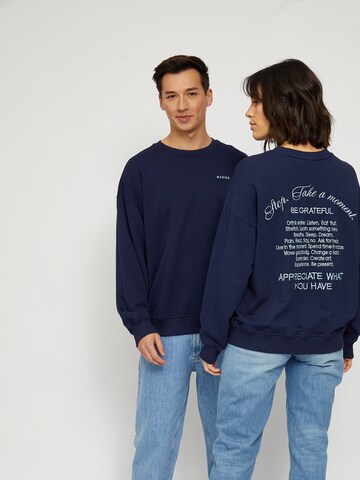 mazine Sweatshirt ' Rockland ' in Blau