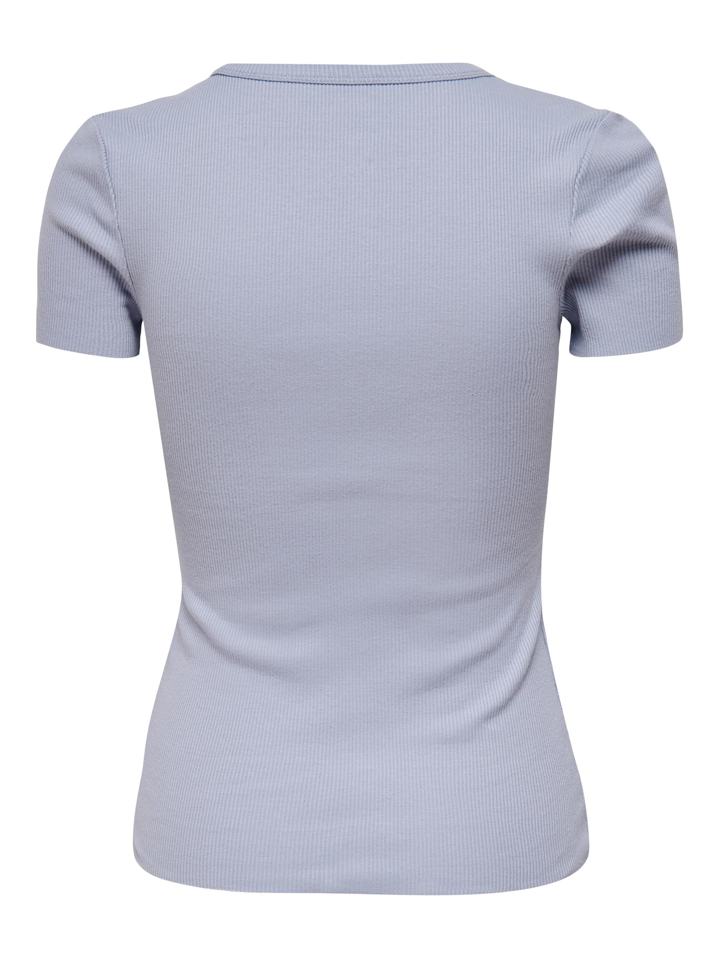 Frauen Shirts & Tops ONLY Shirt 'Vicky' in Rauchblau - FC51570 Frauen Shirts & Tops ONLY Shirt 'Vicky' in Rauchblau - FC51570