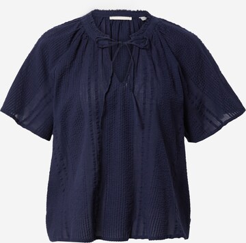 ESPRIT Blouse in Blauw: voorkant