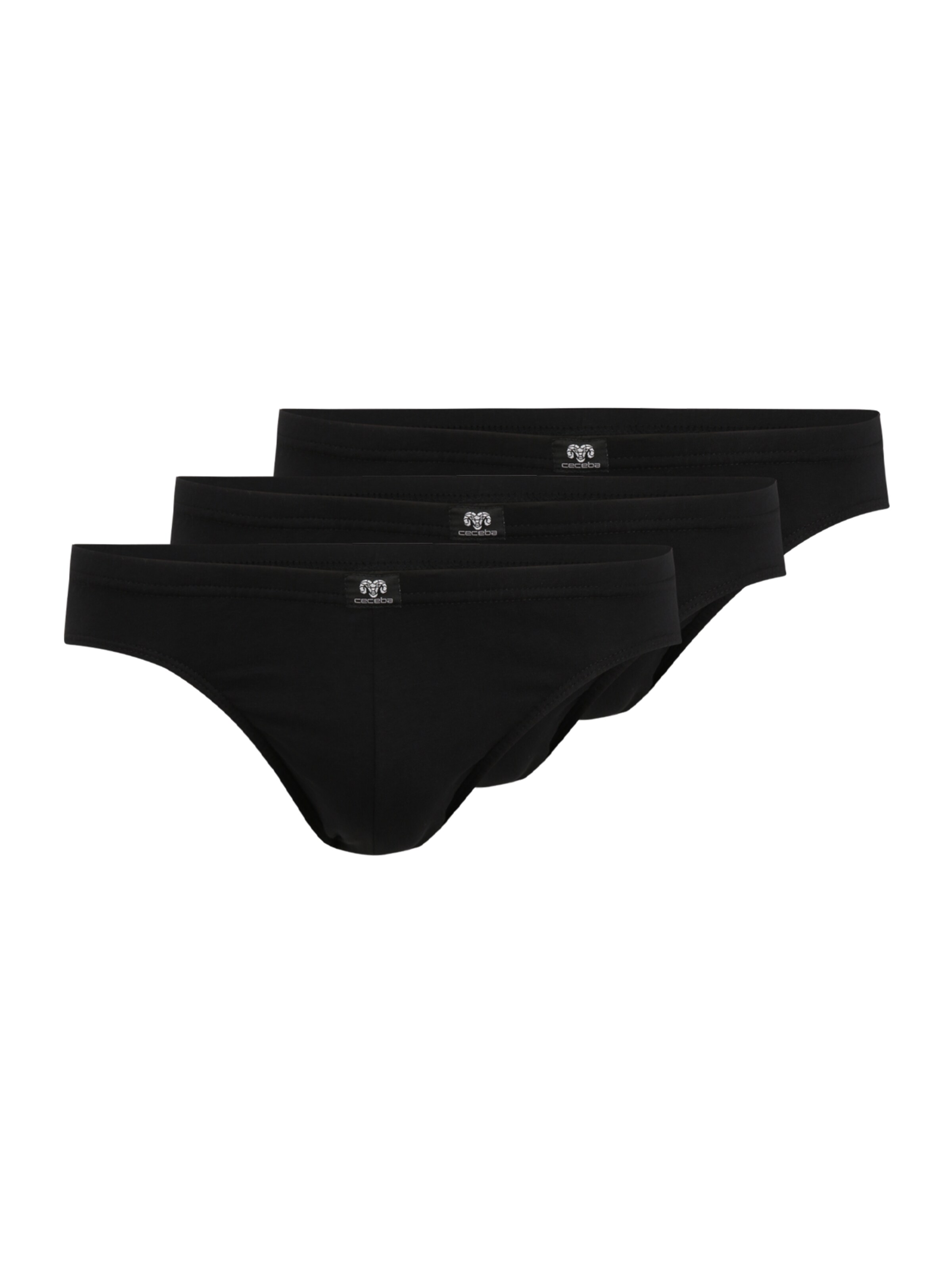 CECEBA Panty in Black: front
