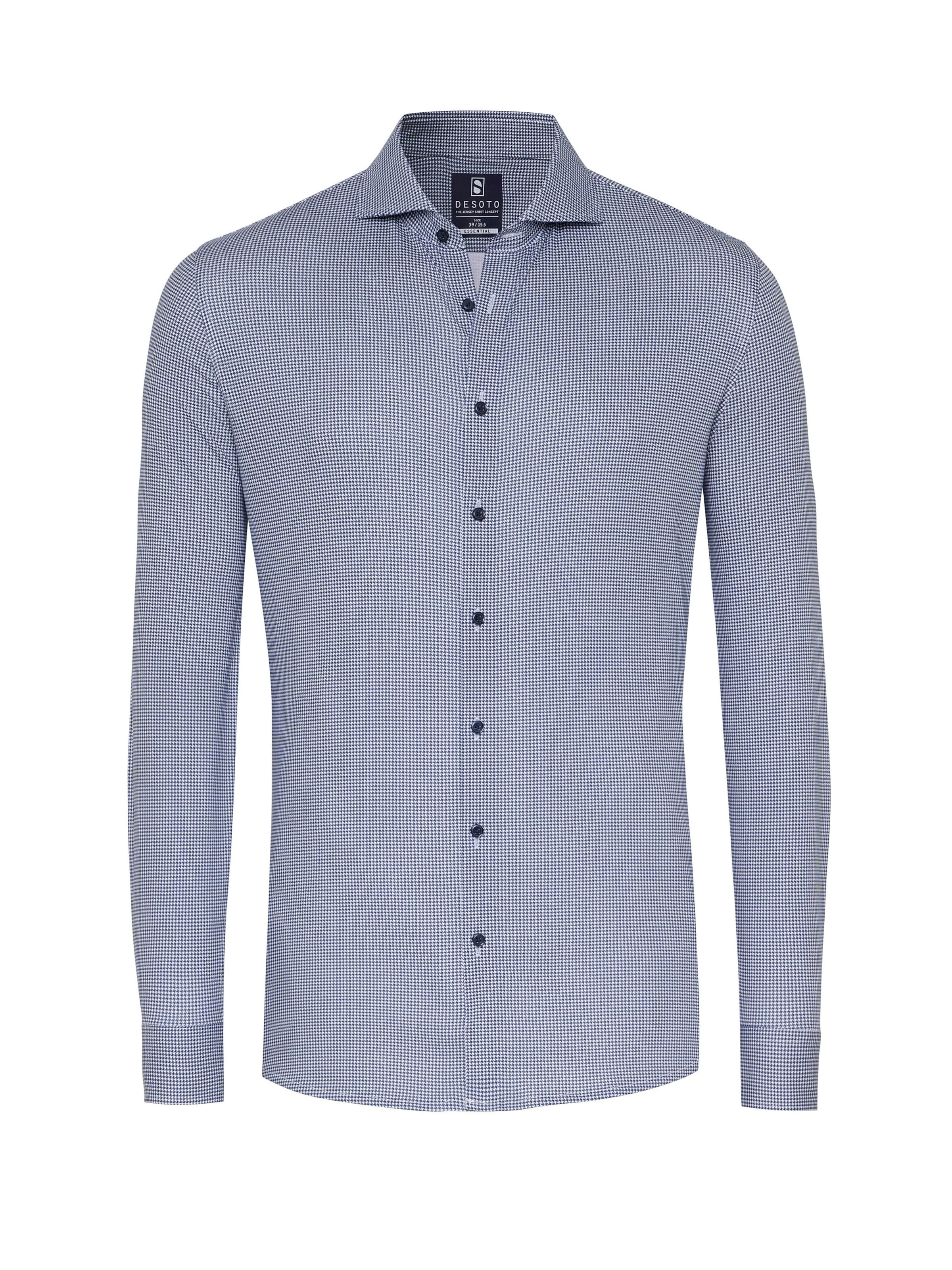 DESOTO Overhemd in Blauw: voorkant