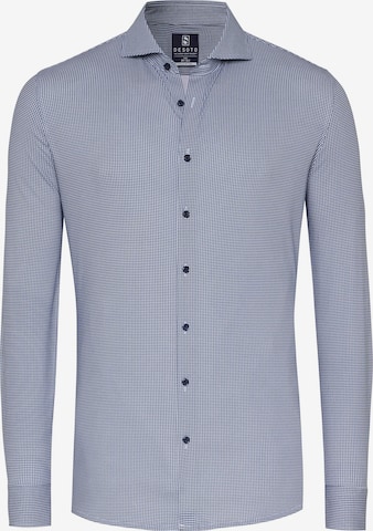 DESOTO Overhemd in Blauw: voorkant
