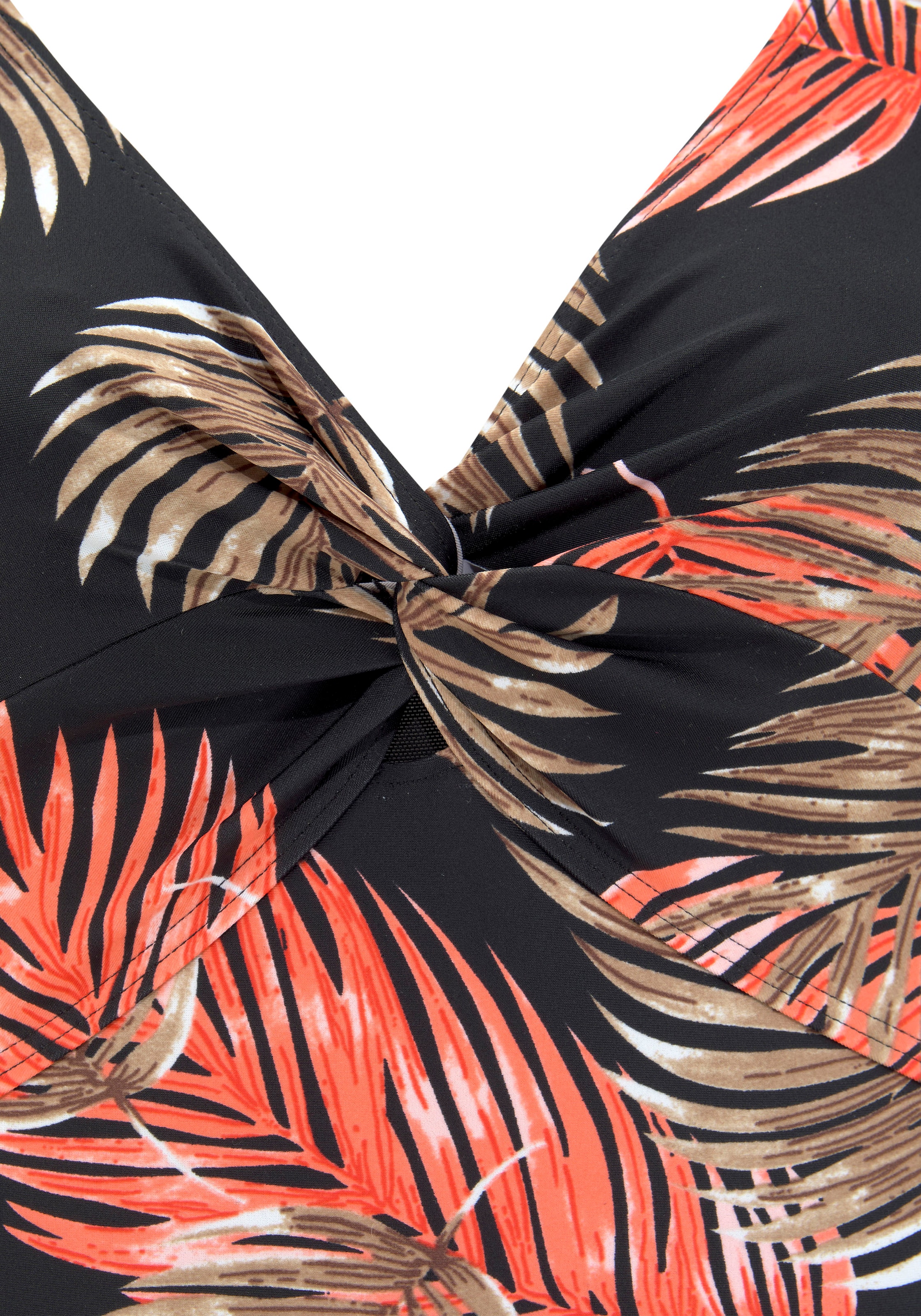 LASCANA Bustier Fürdőruhák - fekete