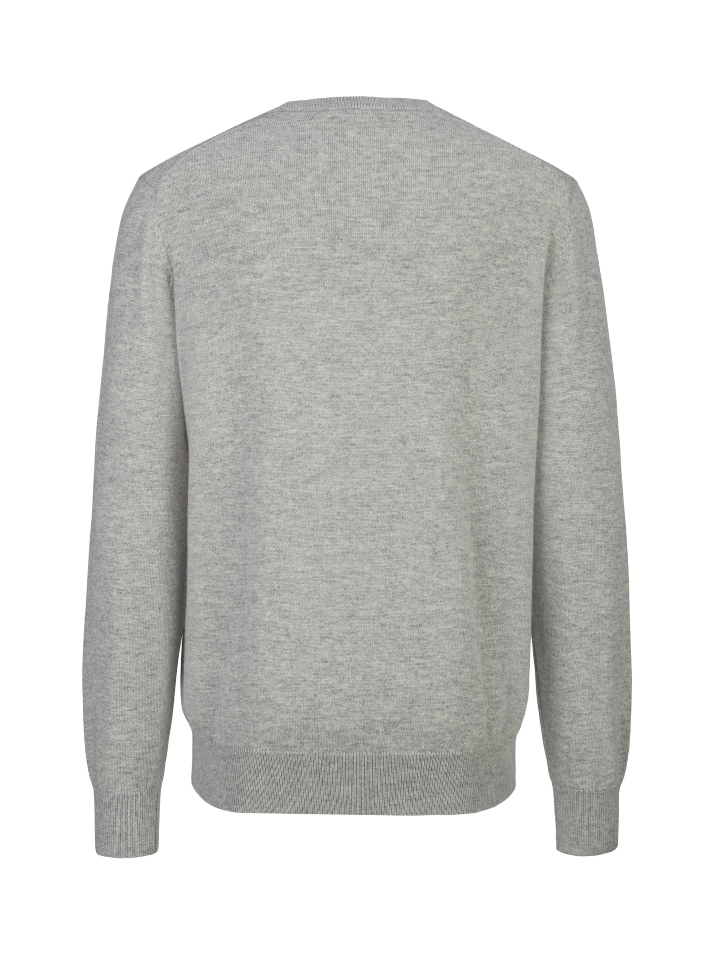 19V69 ITALIA Pullover 'Clint Embro' in Grau