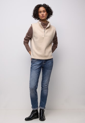 STREET ONE Slimfit Jeans in Blau