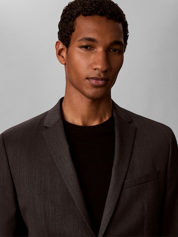 Calvin Klein Regular fit Colbert in Grijs