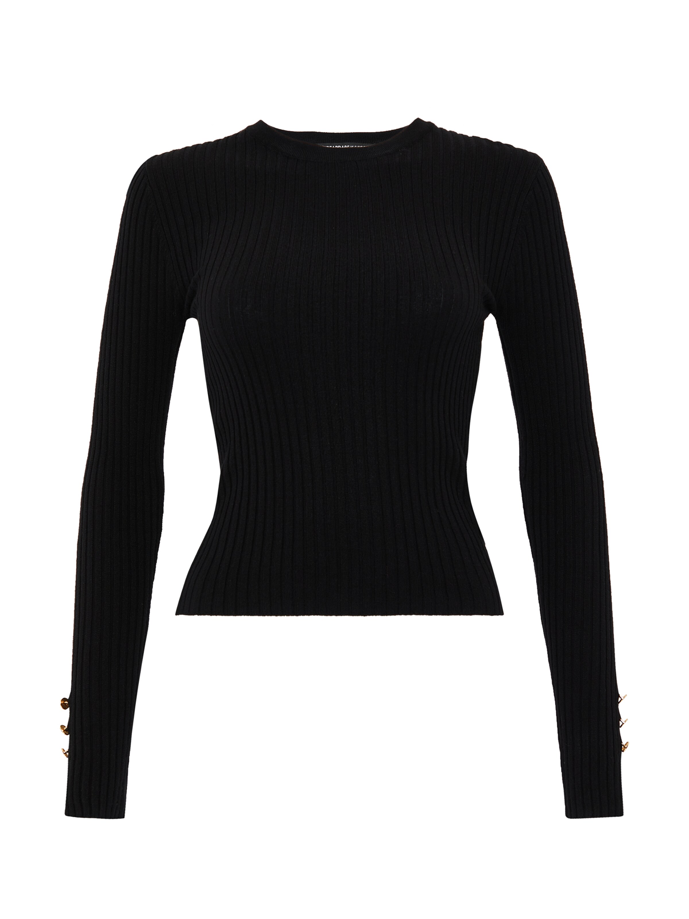 Threadbare Pullover 'Hannah' in Schwarz: Vorderseite
