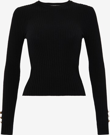 Threadbare Sweater 'Hannah' in Black: front