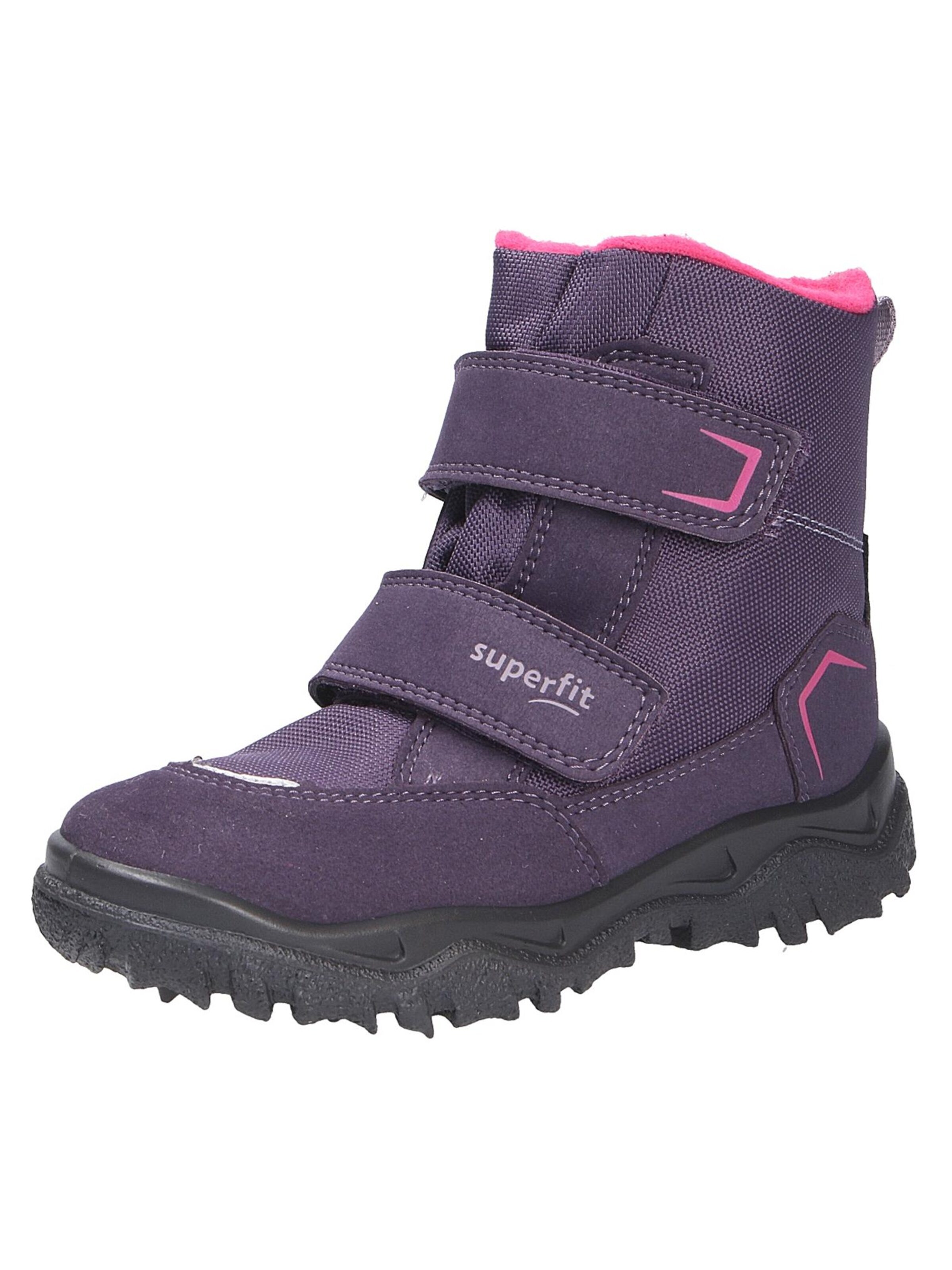 SUPERFIT Snöboots 'Husky' i lila: framsida