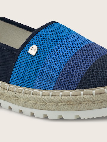 TOM TAILOR DENIM Espadrilles in Blauw