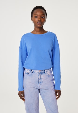 Fabienne Chapot Shirt in Blauw: voorkant