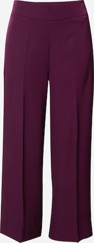 InWear Pleated Pants 'Zhen' in Purple: front