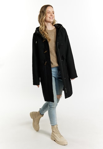 DreiMaster Vintage Демисезонное пальто 'Incus' в Черный