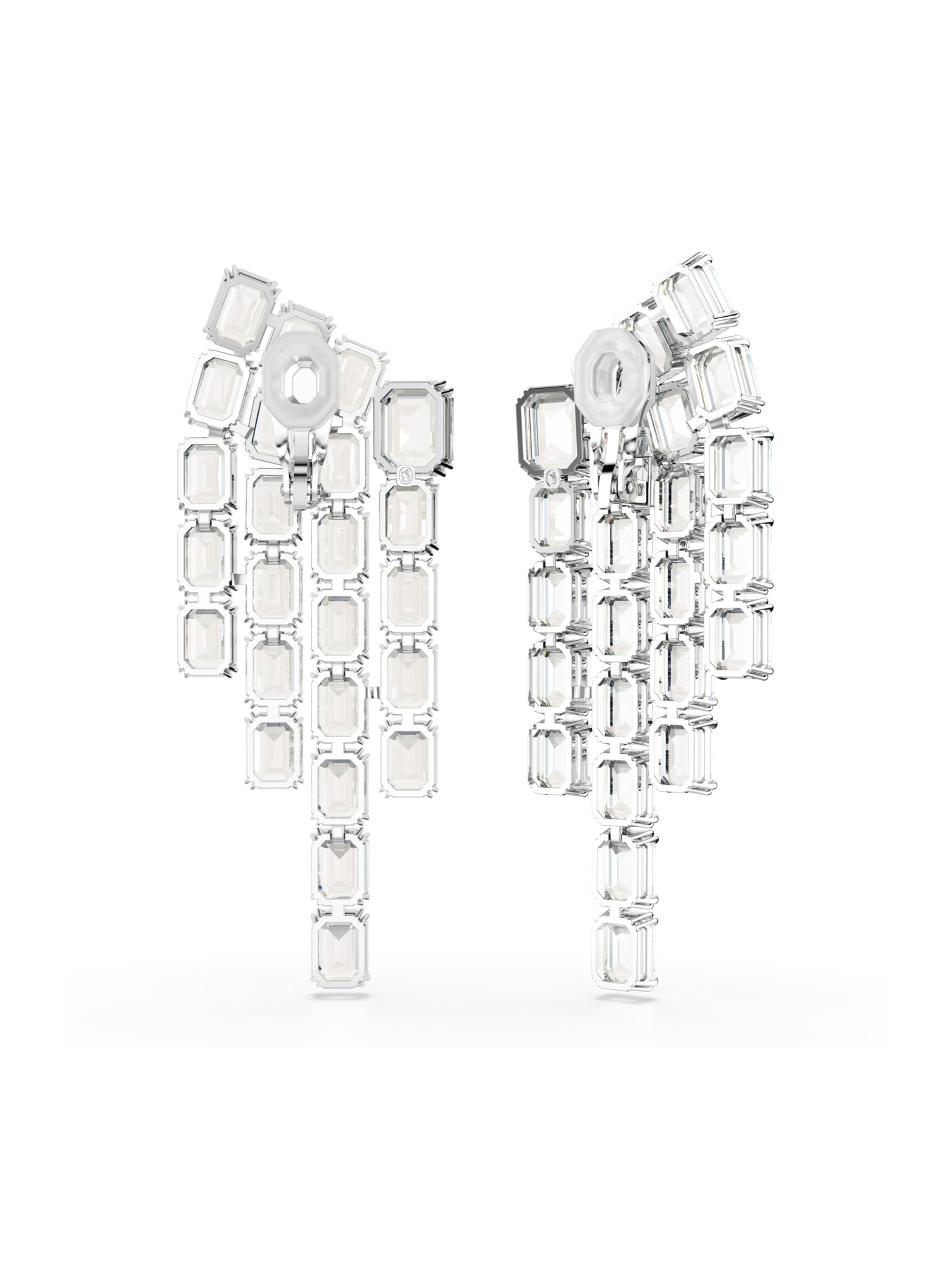 Boucles d'oreilles 'Millenia' Swarovski en argent