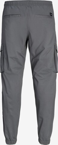 Effilé Pantalon cargo 'KANE NOAH' JACK & JONES en gris