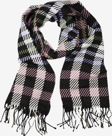 COLLEZIONE ALESSANDRO Schal 'Strisce' in Braun: Vorderseite