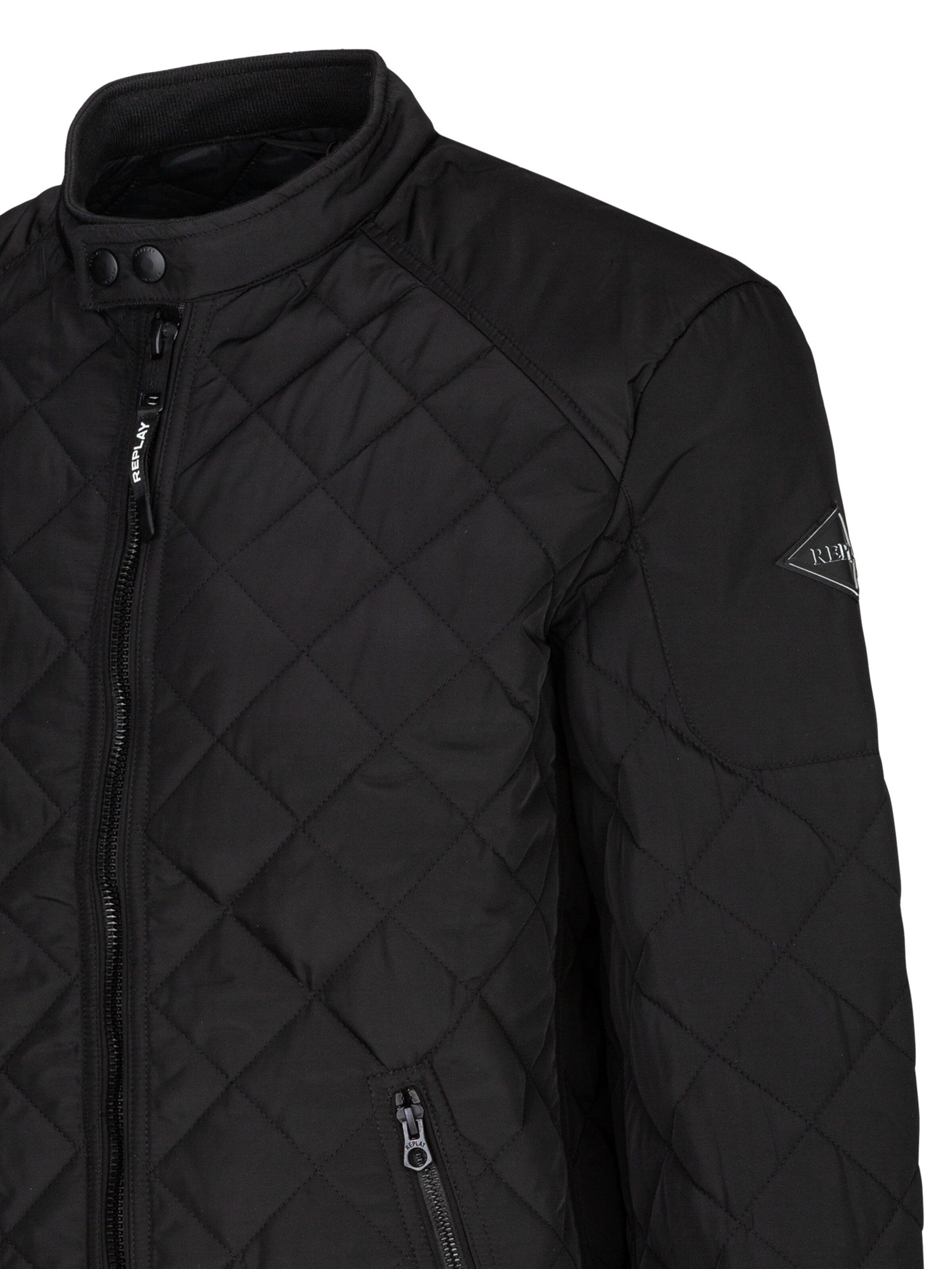 REPLAY Jacke in Schwarz