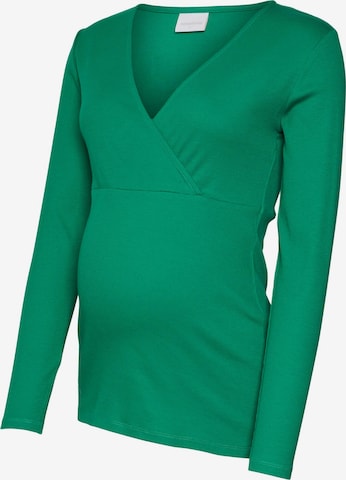 MAMALICIOUS Shirt in Green: front