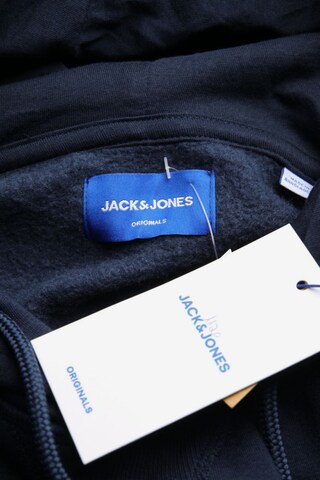 JACK & JONES Sweatshirt & Zip-Up Hoodie in S in Blue