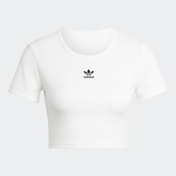 Maglietta 'ESS' di ADIDAS ORIGINALS in bianco: frontale