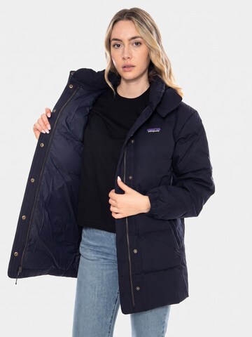 PATAGONIA Vinterjakke 'W's Cotton Down Parka SNBE -- Parka Woman Blue Woman' i blå