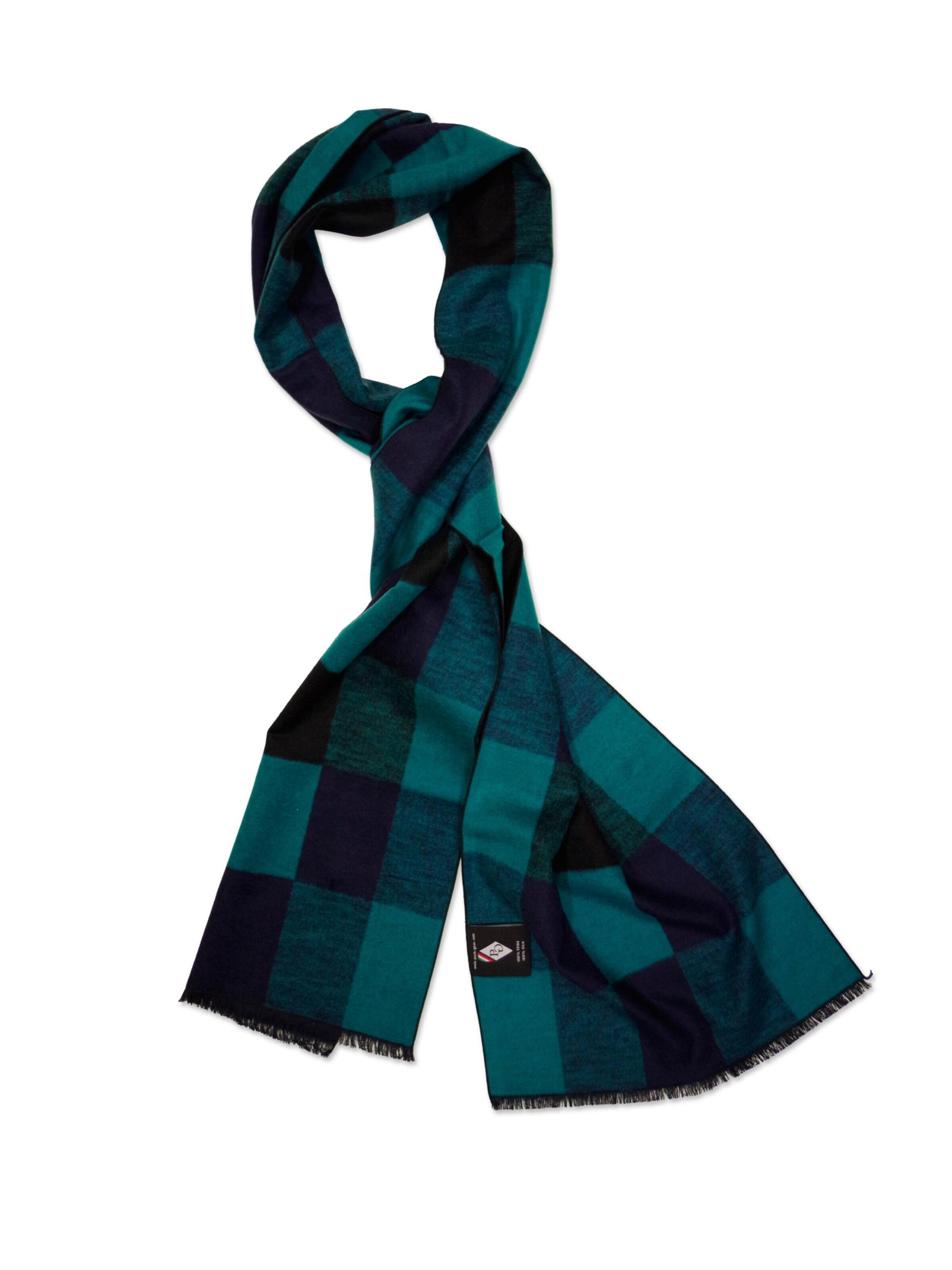 Posh Gear Schal 'Rettangolo'‌ in Blau: Vorderseite