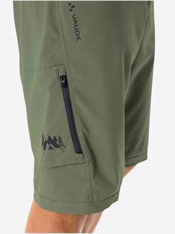 VAUDE Regular Outdoorbroek 'Ledro STS' in Groen