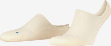 FALKE Füßlinge 'Keep Warm' in Weiß: Vorderseite