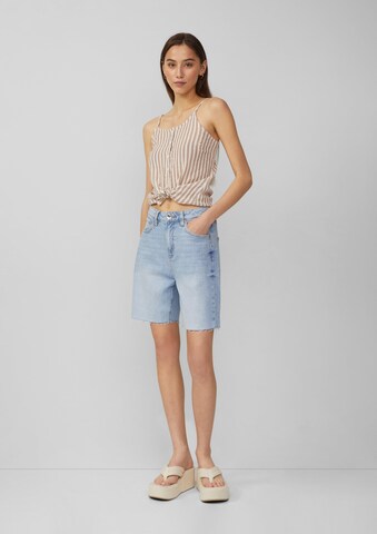 QS Regular Shorts in Blau