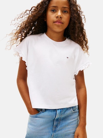 Tommy Hilfiger Kids Футболка 'ESSENTIAL' в Белый